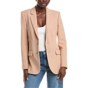 Frame Everyday Blazer, Pink blush single breasted minimalist